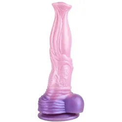 Anal Predator Gode Pinky Jump 19 x 4.5cm Rose-Violet